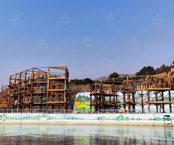 有趣游樂-天津環(huán)山湖風景區(qū)高空探險項目