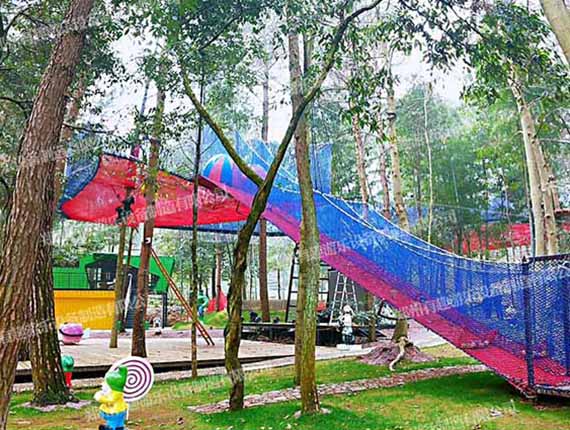 浙江金華無動(dòng)力主題樂園建成